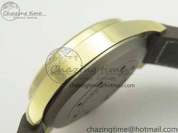 MIROTIME 0405 Big Pilot IW501005 Real Bronze ZF 1:1 Best Edition Black Dial on Brown Leather Strap A Sleek 7192